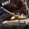 POCO DIVO Abrams M1A2 US Tank, 1/16 RC Military Model, Heng Long 3918 PRO Edition Upgrade Steel Gear Track Suspension Sprocket Idler Road Wheel, Airsoft Infrared Combat, Smoke Sound Light Recoil view 3