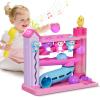 Musical Toddler Toys for 1 2 3 Years Old, Educational Baby Toys 12-18 Months with Bilingual Toddler Learning, Interactive Toys for 1 Year Old Girl, Christmas Birthday Gift for 1 Year Old Girl (Purple) view 1