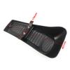 Black Motorcycle Front Lower Radiator Cover Chin Fairing Spoiler Frame Cover for Harley-Davidson Softail Fat Boy 00-17 view 3