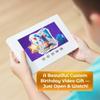 Birthday Video Card for Boys Create a Personalized Slideshow from Photos Fun & Emotional Tech Gift 7 IPS Display, USB Rechargeable, 4GB Memory, Gift-Ready view 2