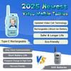 Kids Video Walkie Talkies, 2 Pack Long Range Walkie-Talkie for Kids, Rechargeable Video Call Toys for Indoor, Camping, Hiking, Travel, Christmas Birthday Gift for Boys Girls Age 3-5 (Blue/Pink) view 2