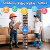 Kids Video Walkie Talkies, 2 Pack Long Range Walkie-Talkie for Kids, Rechargeable Video Call Toys for Indoor, Camping, Hiking, Travel, Christmas Birthday Gift for Boys Girls Age 3-5 (Blue/Pink) view 4