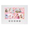 Birthday Slideshow Card for Girls  Upload Photos for Personalized Video  7 LCD Display, 512MB Memory, USB Charger  Emotional and Fun Gift view 1