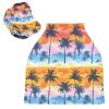 Gravopti Tropical Palm Trees Baby Car Seat Cover, Breathable Nursing Breastfeeding Cover, Stretchy Canopy for Stroller, Shopping Cart, High Chair, for Boys & Girls view 2