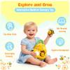 Baby Toys 6-12 Months, Beehive Montessori Toys for 1 Year Old with 5 Sensory Bees Stuffed Animals, Crinkle, Rattles, Squeaker, Jingle Bells, Mirror, Infant Toy Birthday Christmas Gift view 2