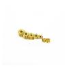 RSHVOBRRS 0.3-M Modulus Brass Metal Copper Gear Teeth Toy Car Electronic Starter Transmission Gear Fit 1mm 1.5mm 2mm Shaft 16T 1.98MM view 3