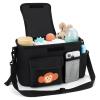 Accmor Universal Stroller Organizer with Cup Holder and Shoulder Strap, Stroller Bag Caddy Organizer Fits for Uppababy, Baby Jogger, Britax Strollers view 2