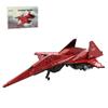XMBRICDIYY Aircraft Military Building Blocks Set with Sticker, 1/35 ADF-01 Combat Fighter MOC Model, Fighter Jet with Visual Cockpit, Creative Gift for Military Fans, 2137PCS view 1