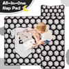 Personalized Baseball Toddler Nap Mat for Boys Custom Name Sleeping Bag with Pillow & Blanket Soft & Portable for Daycare, Preschool & Kindergarten view 3