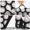 Personalized Baseball Toddler Nap Mat for Boys Custom Name Sleeping Bag with Pillow & Blanket Soft & Portable for Daycare, Preschool & Kindergarten view 4