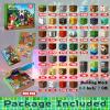 400 PCS Magnetic Blocks - Building Block for Kids, Stacking Magnet Cubes for Boys Girls, STEM Educational Montessori Magnetic Constructions Toys, Sensory Play Game Easter Birthday Gifts Ages 3-12 view 2