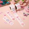 1000pcs Pink Ballet Dance Stickers for Girls, Dancing Movements Ballerina Decals for Laptop Bottle Luggage Birthday Party Decor Dancer Gifts view 3