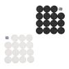 Fydun 22mm Plastic Black and White Backgammon Checkers Chips Set and Family Game Ornaments view 2