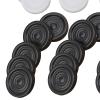 Fydun 22mm Plastic Black and White Backgammon Checkers Chips Set and Family Game Ornaments view 4