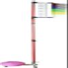 Adjustable Vertical Jump Tester 1.2-3.5m, Measurement Tool for Kids & Youth, Basketball & Volleyball Jump Test Assessment view 1