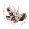 Fydun Triceratops Skull Model Lifelike Dinosaur Skeleton for Home and Office Display Excellent DeCraft view 4