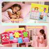 Montessori Busy Book for Toddlers 1-3, Unicorn Felt Busy Board for 1 Year Old Toddler Activity Book Princess Dress Up Educational Learning Sensory Toys Birthday Christmas Stocking Stuffers Gifts Girls view 3