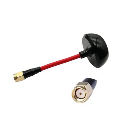 3dBi Omnidirectional Mushroom TX RHCP SMA RP-SMA Male Compatible With RC Racing Drone Quadcopter Parts(Straight RPSMA)