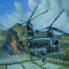 05113 1:35 ACH-47A Armored Chinook Helicopter Gunship Model Kit view 1