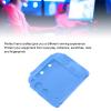 Miskall Handheld Game Console Silicone Cover for 2DS Soft Protective Case Scratch with Top Bottom Screen Protector (Blue) view 3