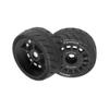 1/10 RC On Road Tyres set 12mm hex 4PCS hot melt tire suitable for 1/10 ratio RC On Road Chetian Palace TT01 TT02 XV01 TA06 PTG2 HPI KYOSHO FW06 HSP W217 /OD:68MM (black) view 3