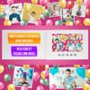 Custom Animated Birthday Video Card for Boys  Upload 14 Photos  Unique Tech Gift  7 LCD Screen, 8GB Memory, USB Charger, Emotional Birthday Surprise view 3