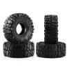 Compatible with Axial for SCX10 Pro for Capra for TRX4 for D90 for Redcat 4PCS 1.9 Rubber Tire Wheel Tyre for 1/10 RC Crawler Car RC Car Tires Tyre Rims view 2