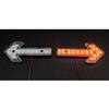 wheelfun 5V Plastic Arrow Signal Light for 1/14 DIY Radio Controlled Tractor Truck 56362 58368 RC Lorry Vehicle Model Upgrade Part(Transparent Shell, Orange Light) view 1