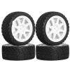 Remote Control Car Tire Compatible with Tamiya for TT01 for TT02 XV01 XV02 TA06 PTG-2 for HPI for HSP 1/10 RC for Racing Car Parts 4pcs 68mm Tires Tyre Wheel view 1
