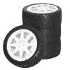 Remote Control Car Tire Compatible with Tamiya for TT01 for TT02 XV01 XV02 TA06 PTG-2 for HPI for HSP 1/10 RC for Racing Car Parts 4pcs 68mm Tires Tyre Wheel view 2