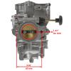 #US Replacement Parts Carburetor for Yamaha for Big-Bear 350 YFM350 4WD 1987-1997 4KB-14101-01-00 (diep#1725-15322) view 2