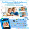 Kids Smart Phone Toy for Boys, Touchscreen Learning Toy Phone for Kids Ages 3-8, Educational Pretend Phone with Dual Camera, Music, Games, ABC Learning & Habit Reminder, Boys Birthday view 3