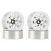 Compatible with Axial for Yeti Jr D90 TF2 for Tamiya CC01 LC70 for MST 1/10 RC Crawler Car 4PCS 1.55 Metal Beadlock Wheel Rims Tires Set RC Car Tires Tyre Rims view 3