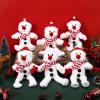 Gemscream 6 Pcs Cute Christmas Snowman Toys, 7 Inch Flying Slingshot Snowman, Finger Slingshot Xmas Toys, Christmas Funny Plush Gifts for Boys Girls Xmas Party Favors Flying Games Stocking Stuffers view 3