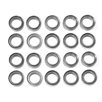 8pcs R1810 Bearing RC Car Upgrade Parts, Main Drive Bearings, Differential Bearings, Compatible with Hyper Go H14BM H16BM H16GT H16DR H16PL MJX 1/16 1/14 Series RC Car (20PCs)(20PCs)