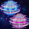 2PCS Flying Orb Ball 2025, Cosmic Fly Ball Boomerang Hover Balls Fidget Spinner, Galaxy Balls Hand Controlled Mini Drone, Cool Toys Gifts for 6 7 8 9 10+ Year Old Boys Girls Outdoor Toys (Blue+Purple) view 1