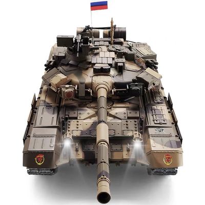 1/16 Russian T90 RC Main Battle Tank Hobby WW2 Army Vehicles Remote Control Toys T-90 HengLong 3938 Edition V7,HobbyToki Hobby-Grade Men Military Vehicles Toys,For Age above 15+ (3938-1-Professional)