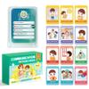 ALSOLIFE Communication Cards for Nonverbal Kids- 52 Flash Cards with Water Proof Album and Lanyard for Special Needs, Autism | PECS, AAC, ABA Therapy Materials, Speech Delay Learning Materials view 1