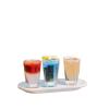 4PCS 1:12 Dollhouse Miniature Cocktail Tray Model Beverage Toys DIY Accessories Micro Scene Decoration view 1