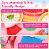 Teensymic Montessori Busy Board for Toddlers Ages 3+ Portable Travel Quiet Book for Fine Motor Skills, Practical Life & Cognitive Learning, for Boys & Girls view 3