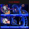 10.2" Kite Reel Winder, Kite String Reel, 360 All-Round Line Guide, W/disc Brake Chip Brake and Anti-Reverse Device, Groove Width 1.37"/Depth 1.57", for Adults, Large Kites view 3