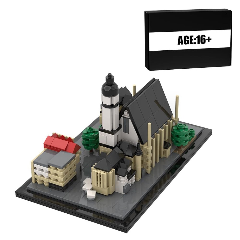 XMBRICDIYY Street Scene Building Blocks Set to Display, Germany Leipzig St. Thomas Church Modular 668PCS World Famous Landmark View Collectible Model Kits, Gifts for Bricks Enthusiasts