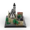 XMBRICDIYY Street Scene Building Blocks Set to Display, Germany Leipzig St. Thomas Church Modular 668PCS World Famous Landmark View Collectible Model Kits, Gifts for Bricks Enthusiasts view 4