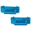 2Pcs Upgrade Spare Rc Car Parts Front Rear Bumper for Wltoys A959-B A969-B A979-B,Blue view 1