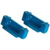 2Pcs Upgrade Spare Rc Car Parts Front Rear Bumper for Wltoys A959-B A969-B A979-B,Blue view 4