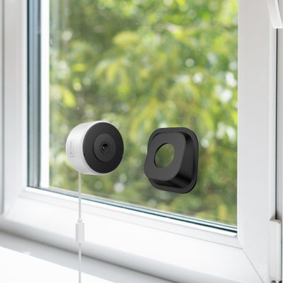 Luna Window Camera, 2K Dual-Band WiFi6 Wired Indoor Security Camera