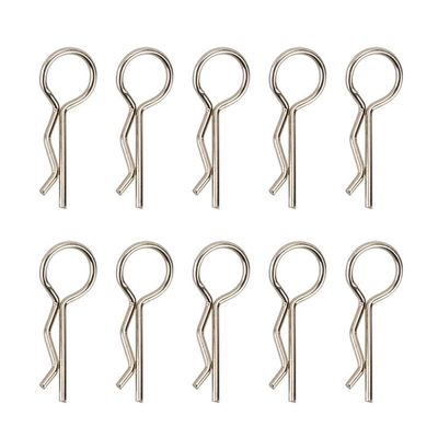 10PCS RC Car Shell Body Clips R Pin Buckles for Axial SCX6 Arrma Kraton 1/5 1/6 1/7 1/8 RC Car Parts,F