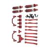 RC Pull Rod For C64 C74 1/16 Pull Rod Suspension Frame Steering Gear Pull Rod For Seat Set RC Car Tracked Vehicle Parts And Accessories Upgrade Replacement view 2