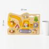 HABA Construction Site Gripping Puzzle - First Wooden Puzzle with Big Buttons - Recognize Excavator & Shovel - for Children from 12 Months - 2012171001 view 4