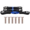 3Pcs Metal Steering Rod Link Rod Tie Rod for TT-01 TT01 1/10 RC Car Upgrade Parts Accessories,Blue view 3